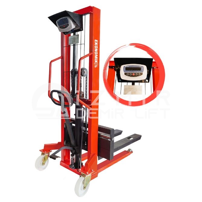 Eco-Friendly Choice Semi-Electric Stackers of Izmir Demir Lift