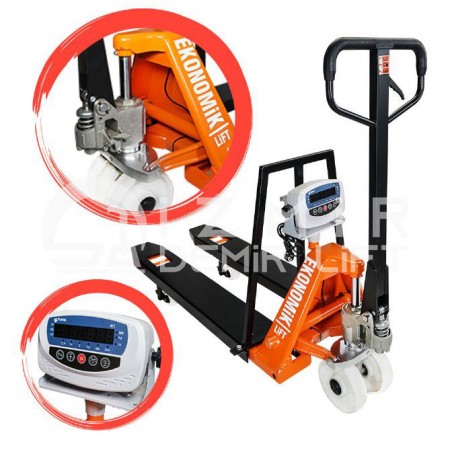 Ana Ürün Resmi - EKONOMİK Lift 2.5 Ton Scale Pallet Truck
